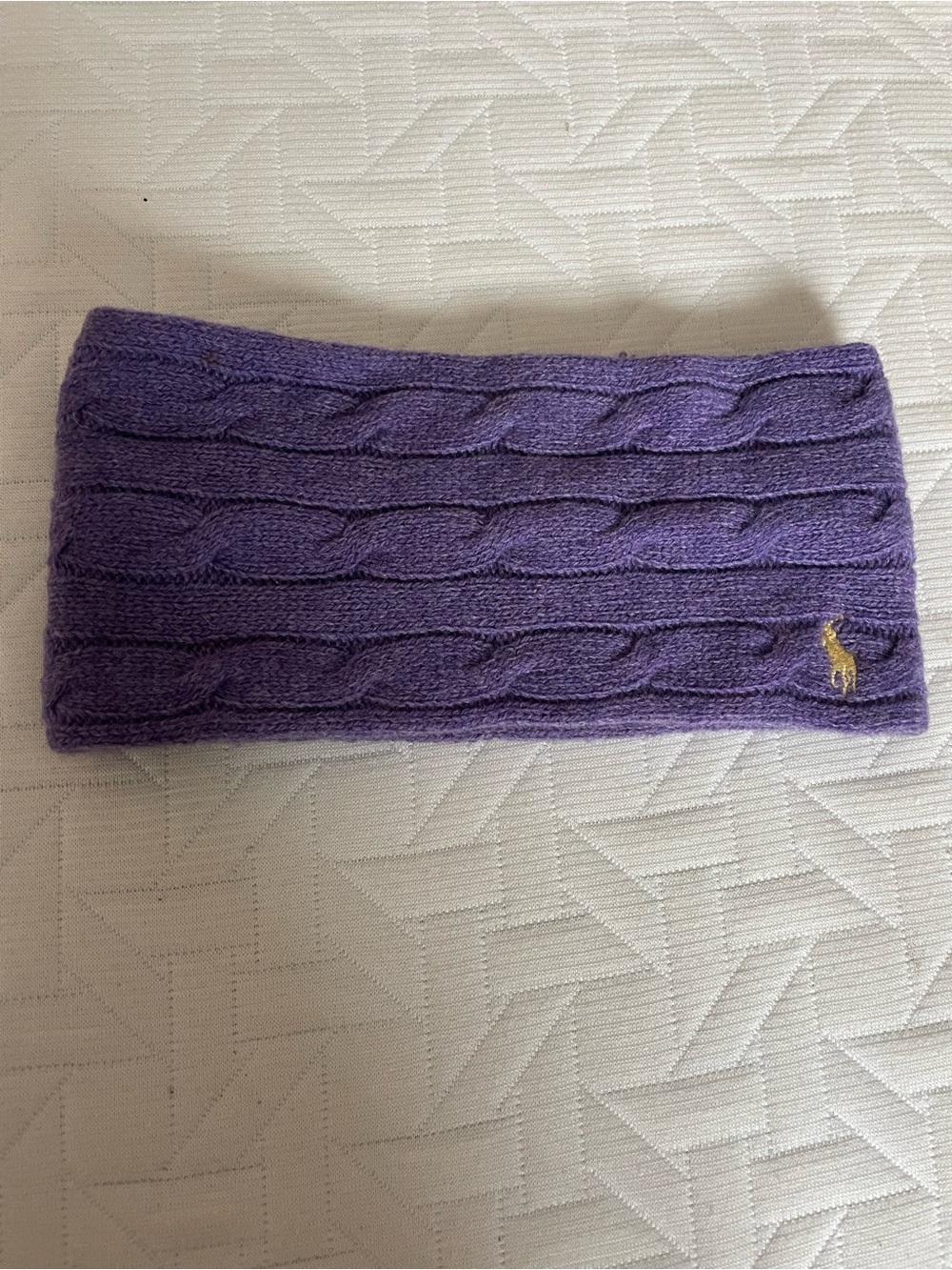 Polo Ralph Lauren cable knit Wool-Cashmere headband